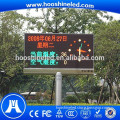 high reliability dot matrix led digital clock display p10
